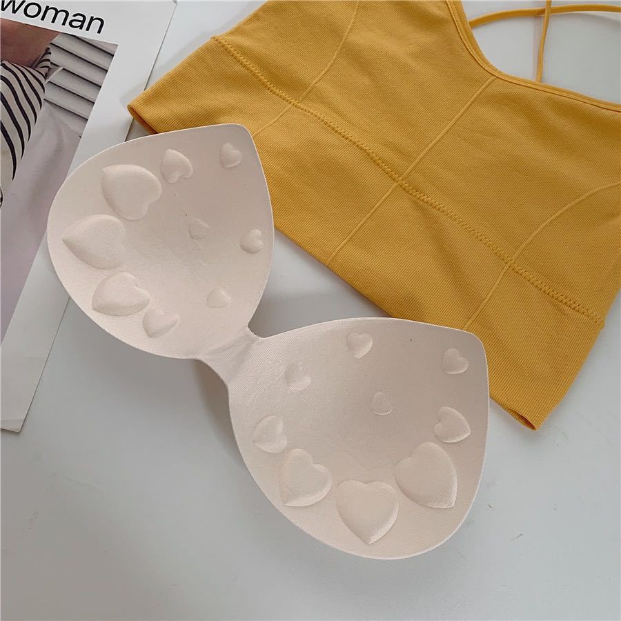 Imported High Quality Flower Design Foam Bra - Free Size - Discount Mart