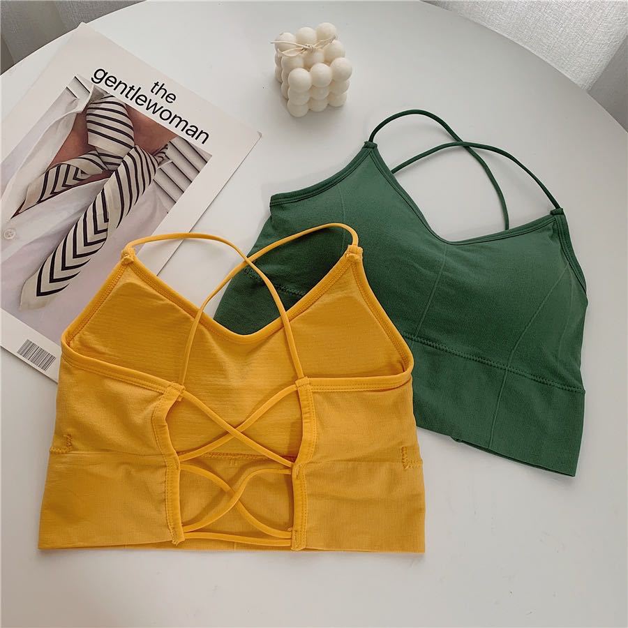 Imported High Quality Flower Design Foam Bra - Free Size - Discount Mart