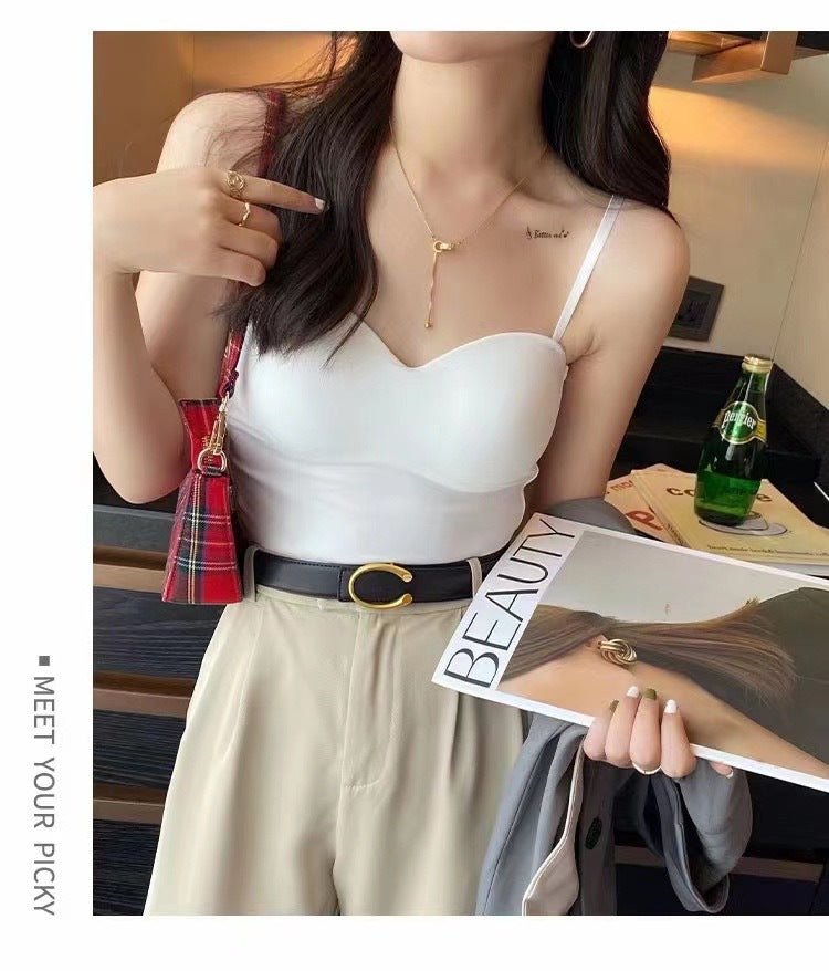 Imported High Quality Flower Design Foam Bra - Free Size - Discount Mart