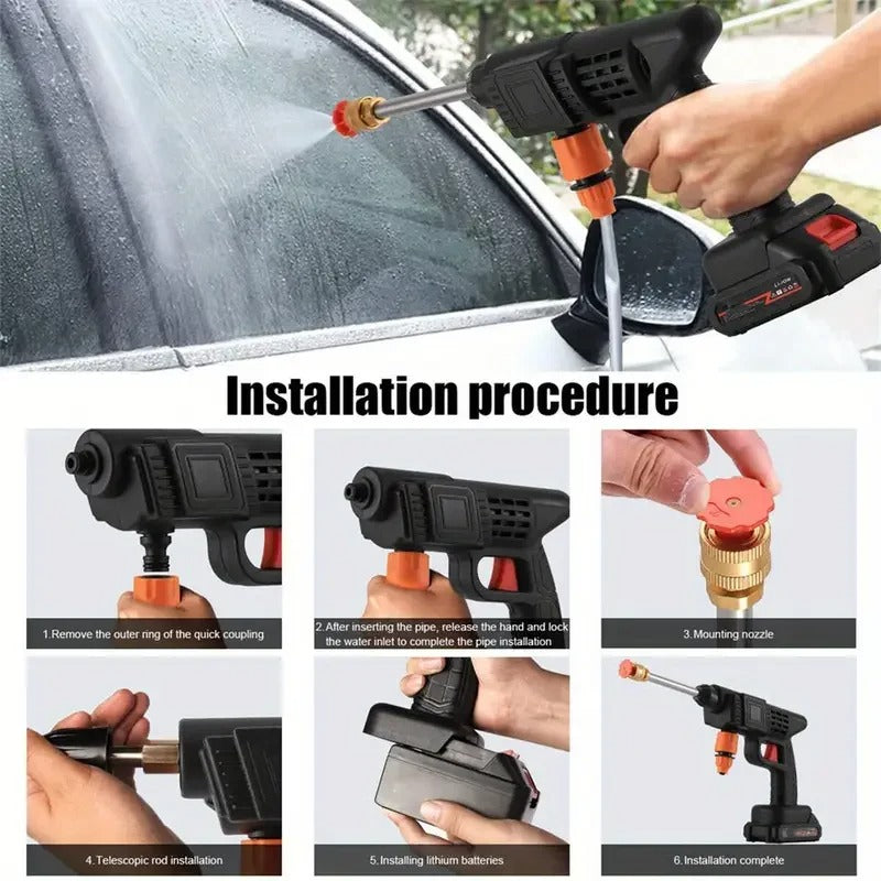 Wireless Rechargeable Water Spray Gun