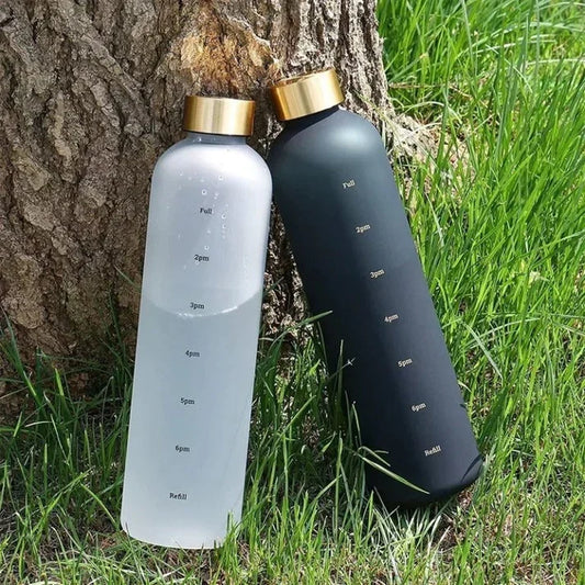 Beautiful Frosted Water Bottle