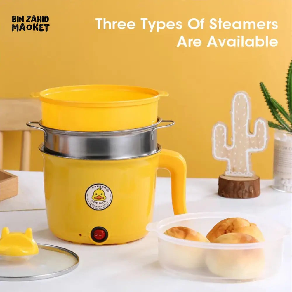 Electric Cooking Pot with Lid