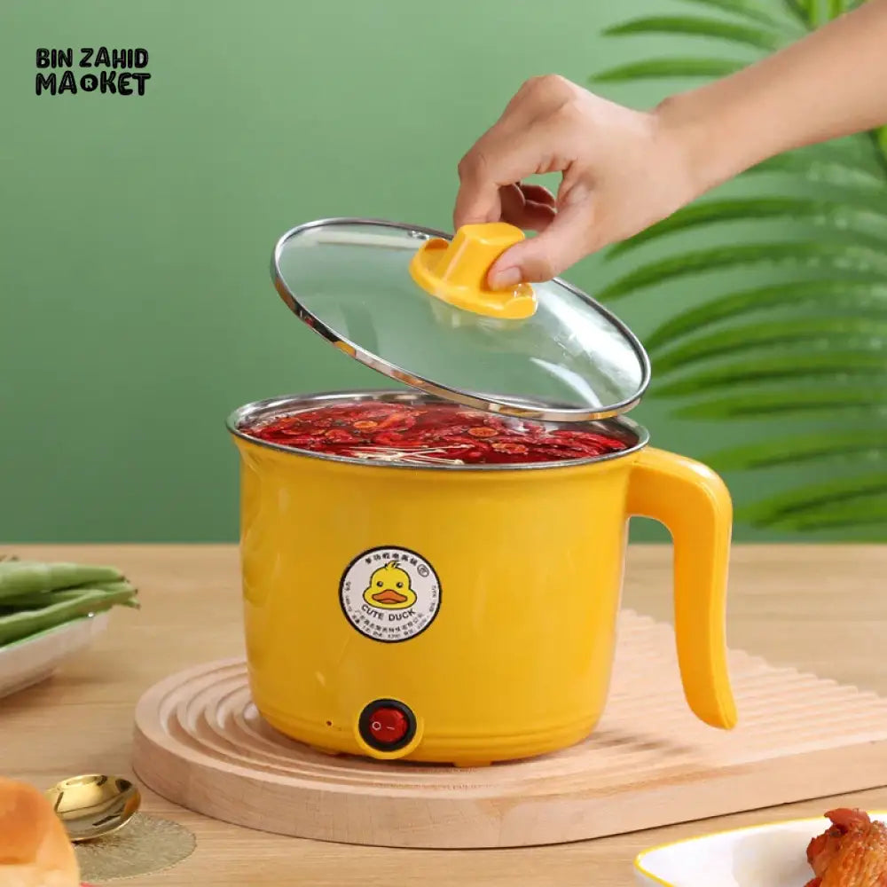 Electric Cooking Pot with Lid