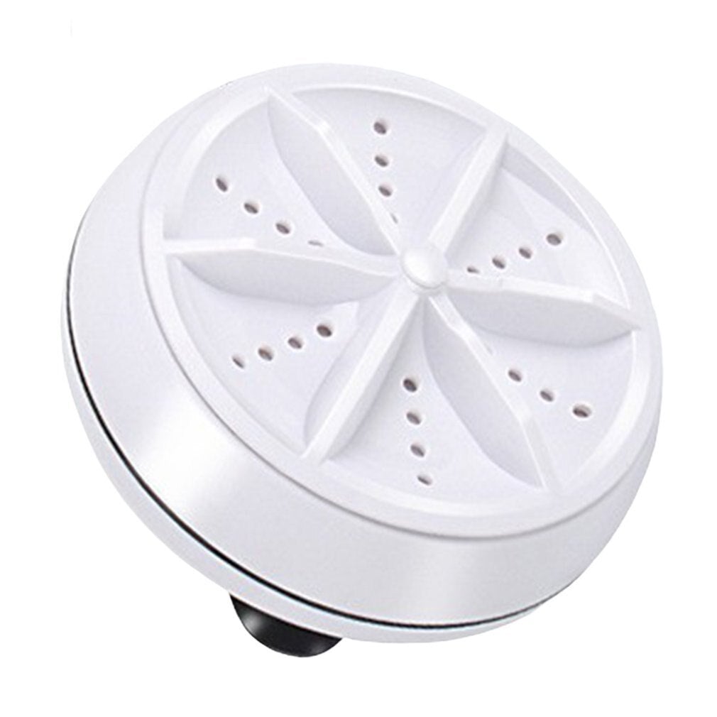 Mini Ultrasonic Washing Machine Portable Turbo Personal Rotating Washer Convenient Travel Home Business Travel - Discount Mart
