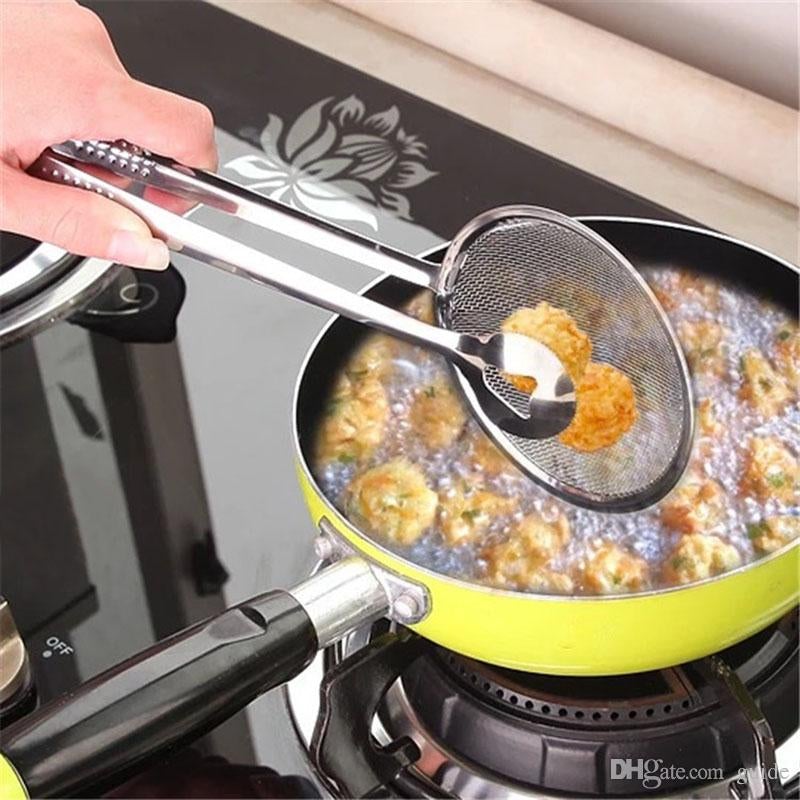 2 in 1 Multi-functional Frying Tong Tool