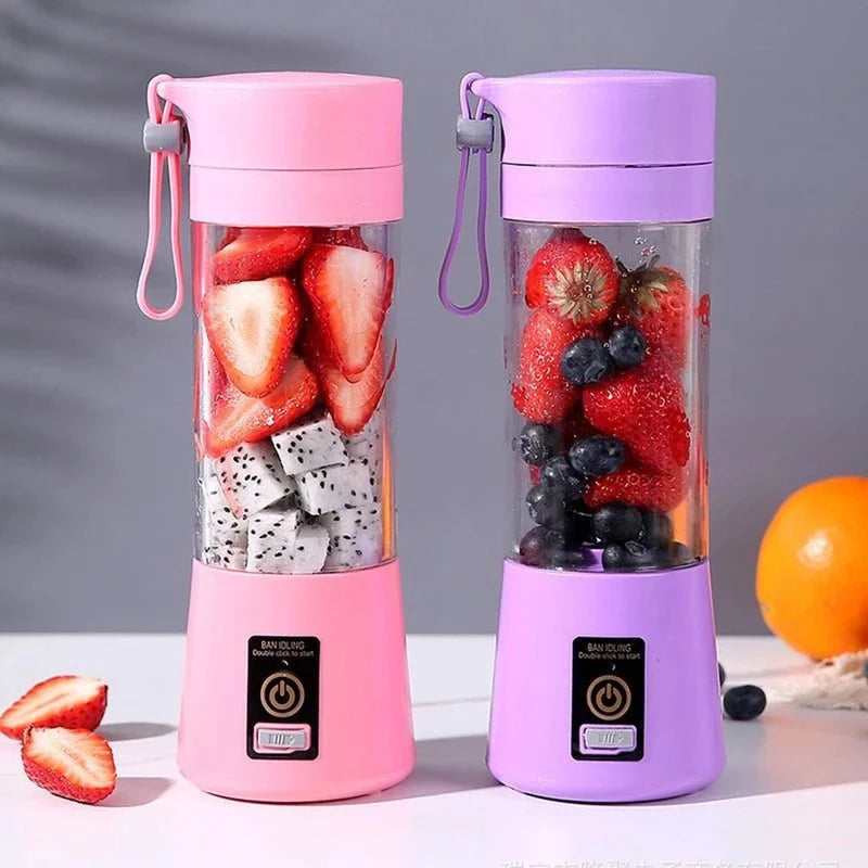 Multifunction Rechargeable Usb Portable Electric Juicer. - Discount Mart