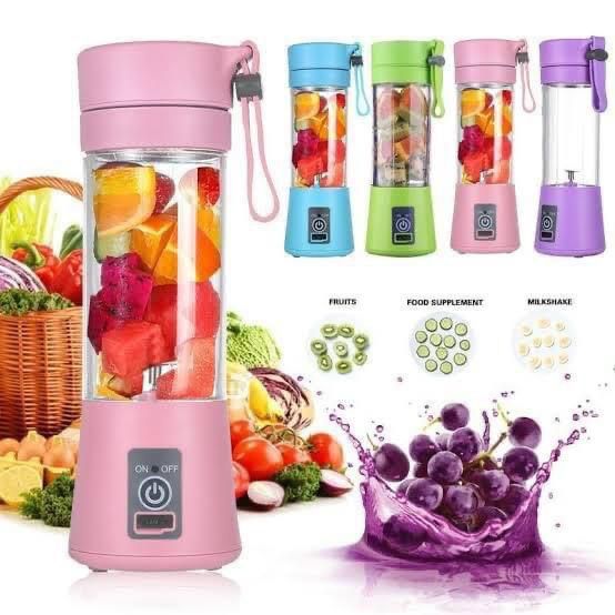 Multifunction Rechargeable Usb Portable Electric Juicer. - Discount Mart
