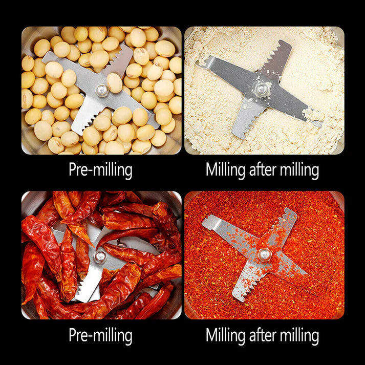 Stainless Steel Multifunctional Electric Grinder.