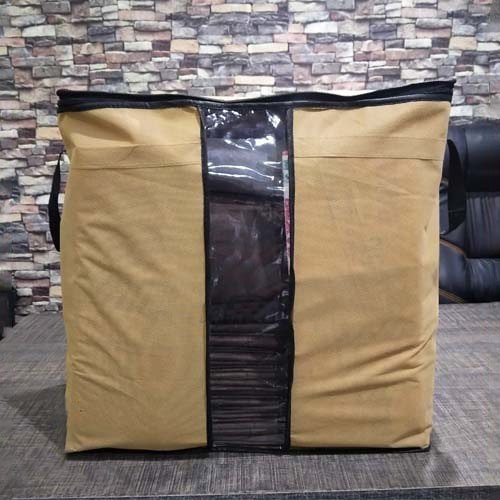 Non Woven Cream Colour Storage Bag. - Discount Mart