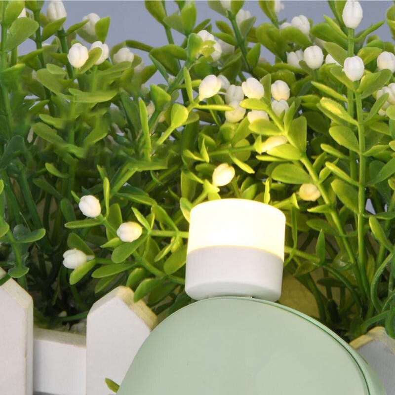 Pack Of 2 - Pocket Mini LED Night Light USB Plug Lamp. - Discount Mart