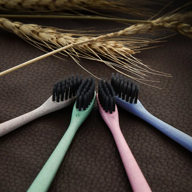 Pack Of 4 - Simple And Innovative For Men And Women With The Same Ecological Toothbrush - Discount Mart