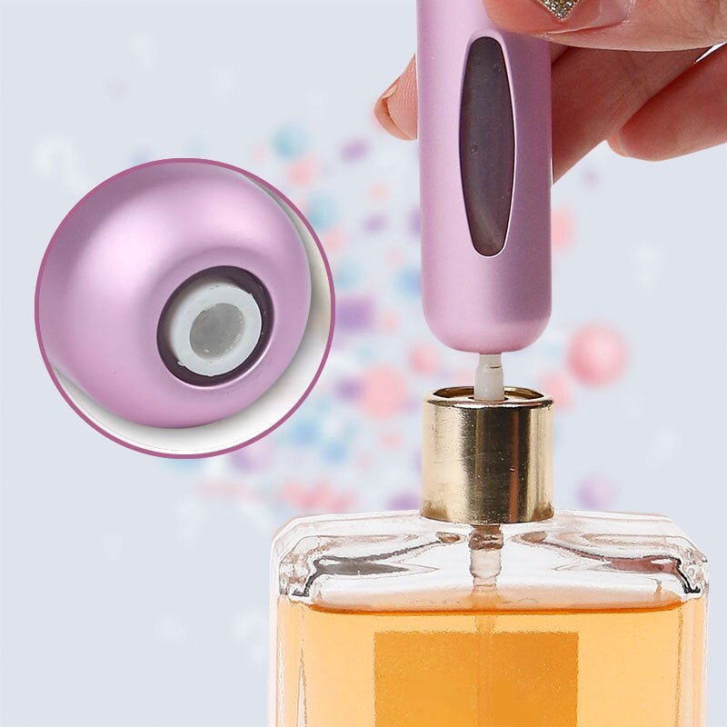Portable Mini Refillable Perfume Bottle With Spray. - Discount Mart
