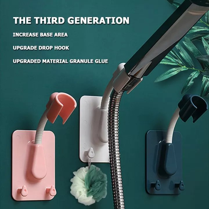 Portable Shower Universal Adjustable Shower Stand With Hook. - Discount Mart