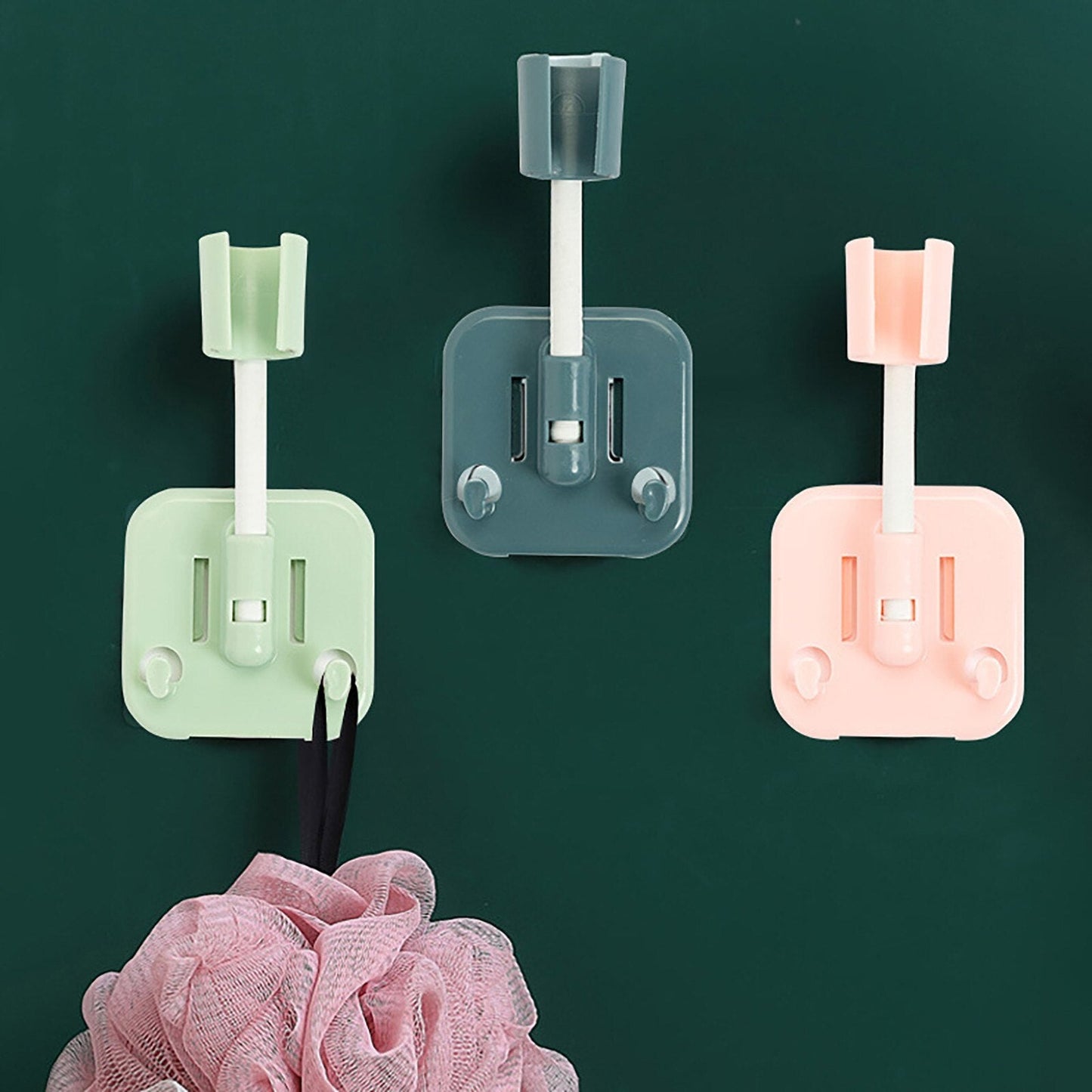 Portable Shower Universal Adjustable Shower Stand With Hook. - Discount Mart