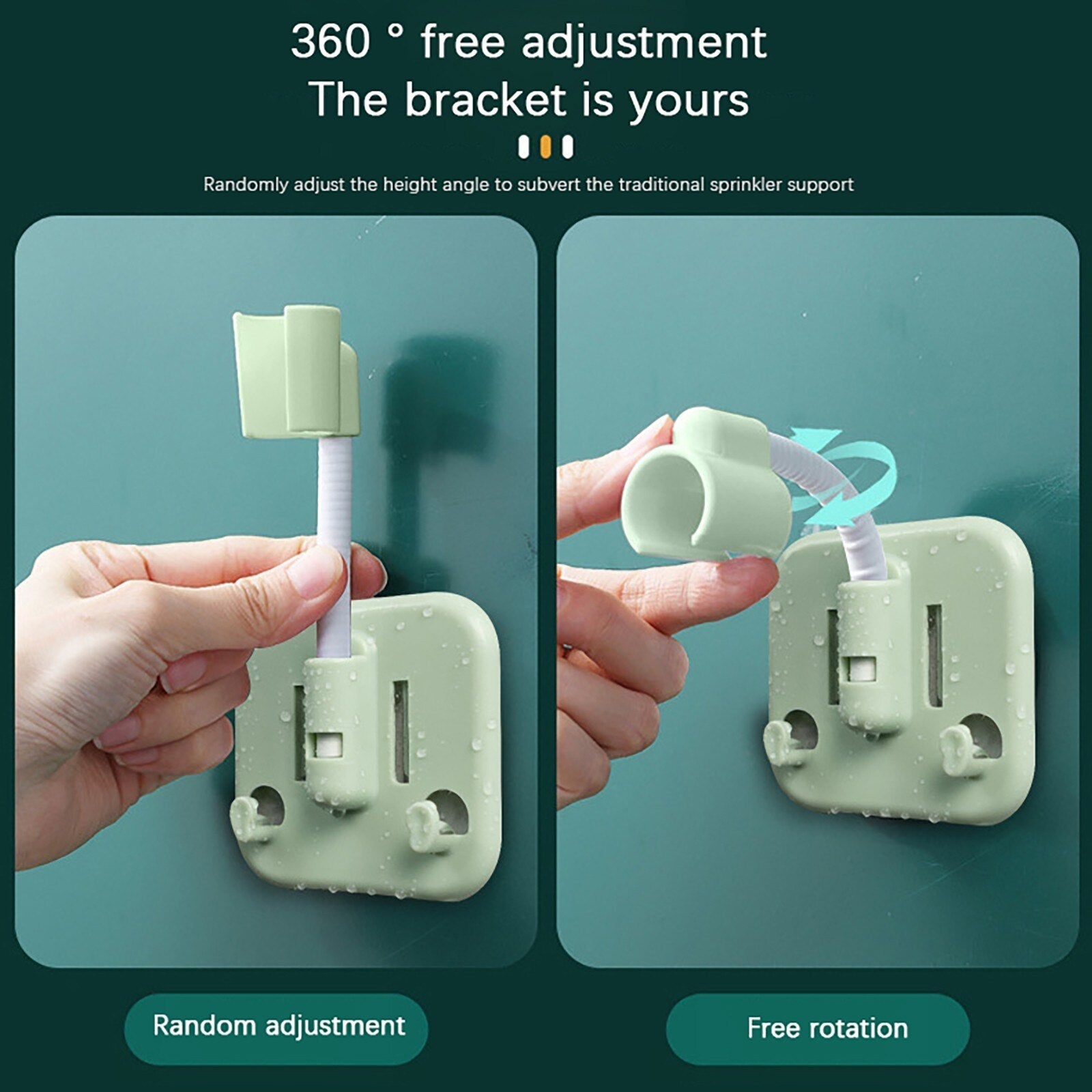 Portable Shower Universal Adjustable Shower Stand With Hook. - Discount Mart