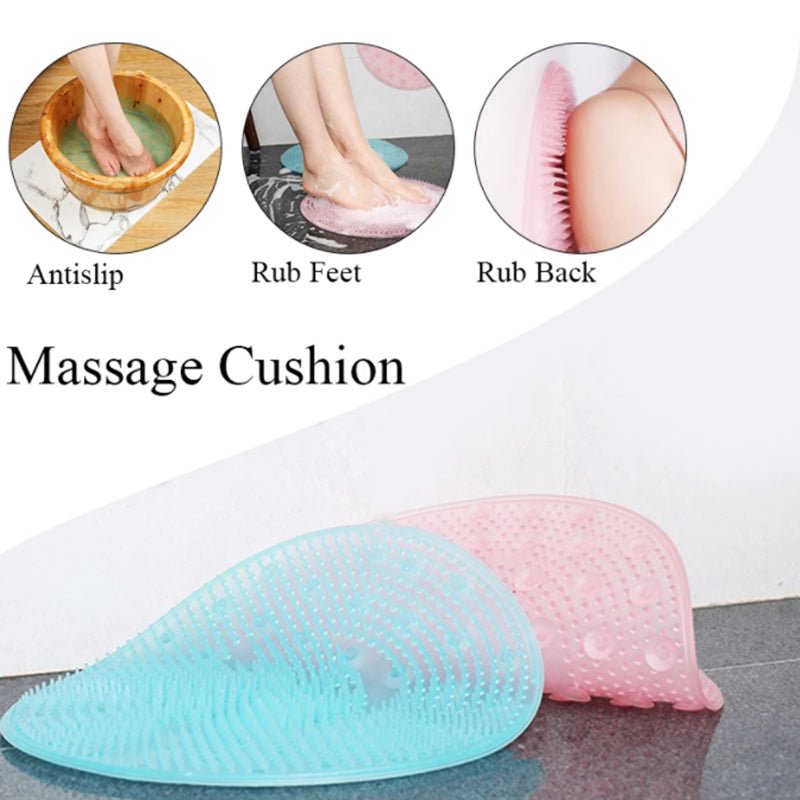 Shower Foot Scrubber Massager Cleaner Cushion. - Discount Mart