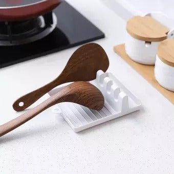 Spatula Spoon and Lid Holders with 4 Slots - Discount Mart