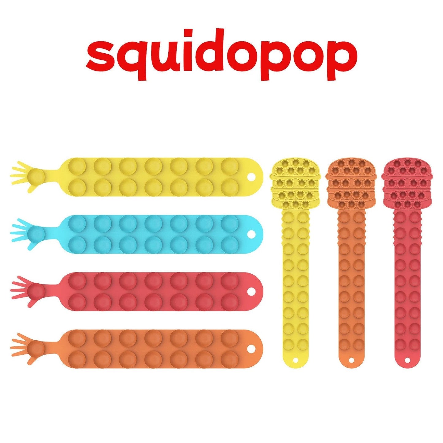 Squidopop Stress Relief Toys Sensory Silicone Sheet. - Discount Mart