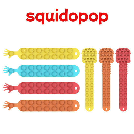 Squidopop Stress Relief Toys Sensory Silicone Sheet. - Discount Mart