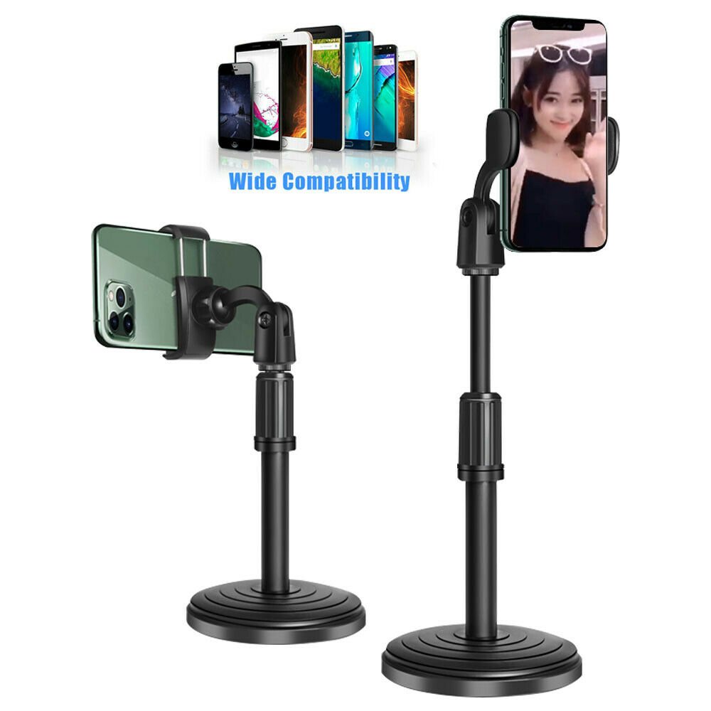 Stand Holder For Phone, Clip Bracket Table Cell Phone Support Holder Mount For Live Broadcast - Discount Mart