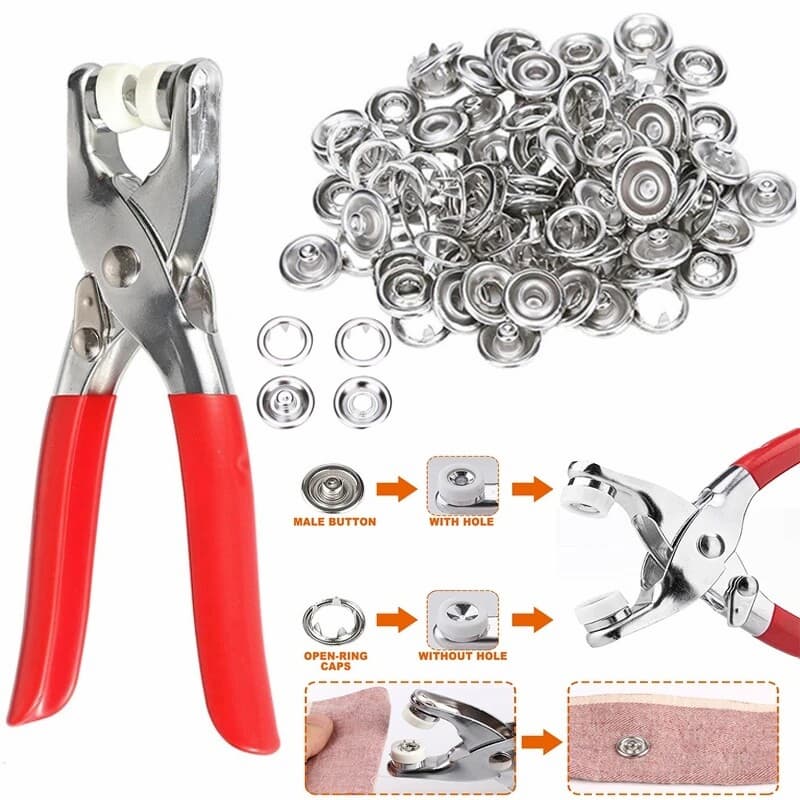 Metal Snap Button Plier