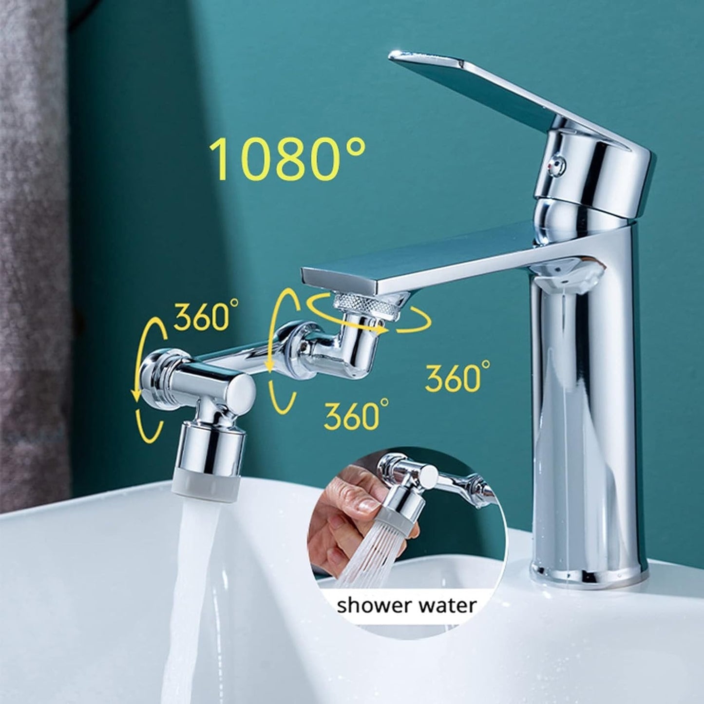 Universal Rotating Splash Filter Faucet - Discount Mart